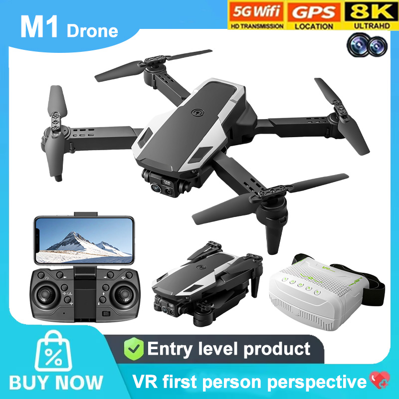 Drone Video Production - M1 Foldable Drone HD Camera Optical