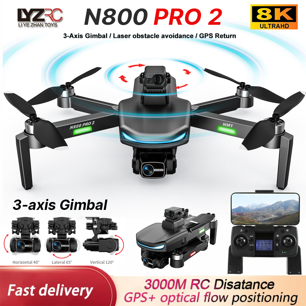 Drone Surveying - N800 PRO 2 GPS Drone Professional