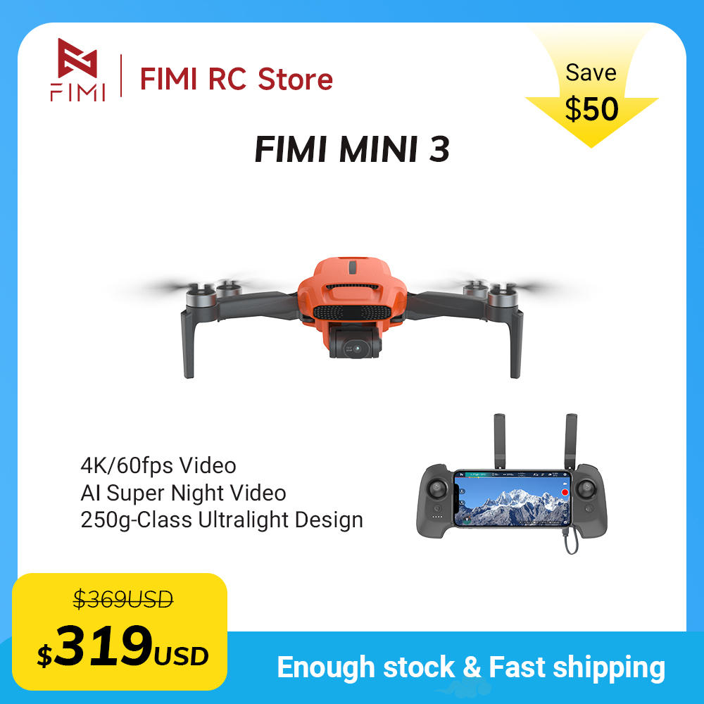 Drone Mapping - FIMI MINI 3 Camere drone 4K