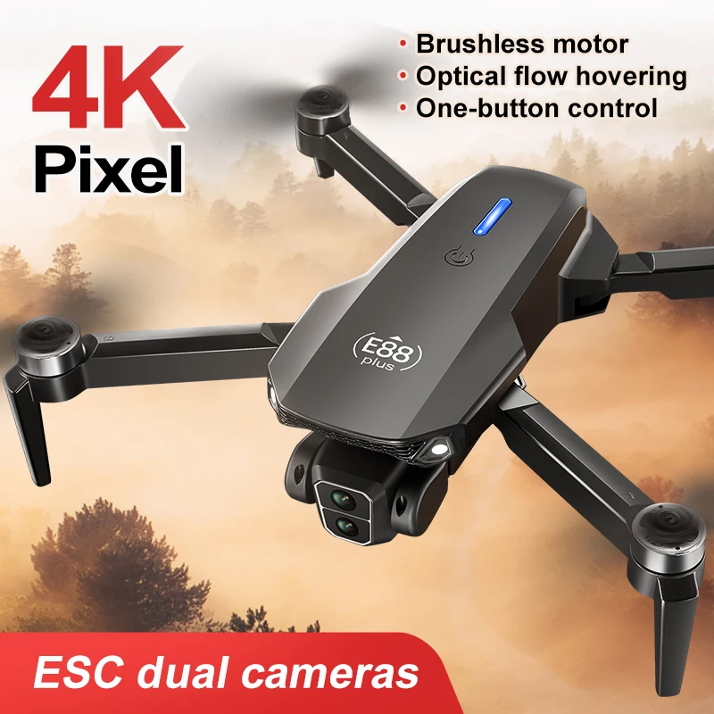 New E88 Plus Quadcopter Drone: - Drone Aerial Photography incelemesi ve fiyatı