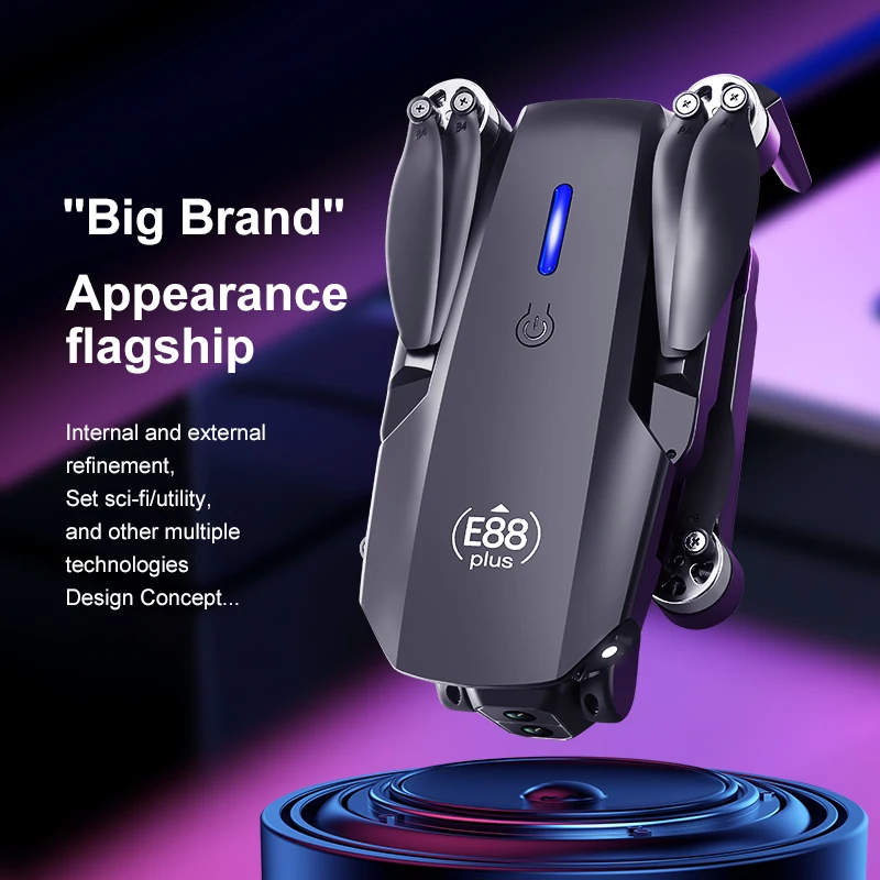 New E88 Plus Quadcopter Drone: - Drone Aerial Photography incelemesi ve fiyatı