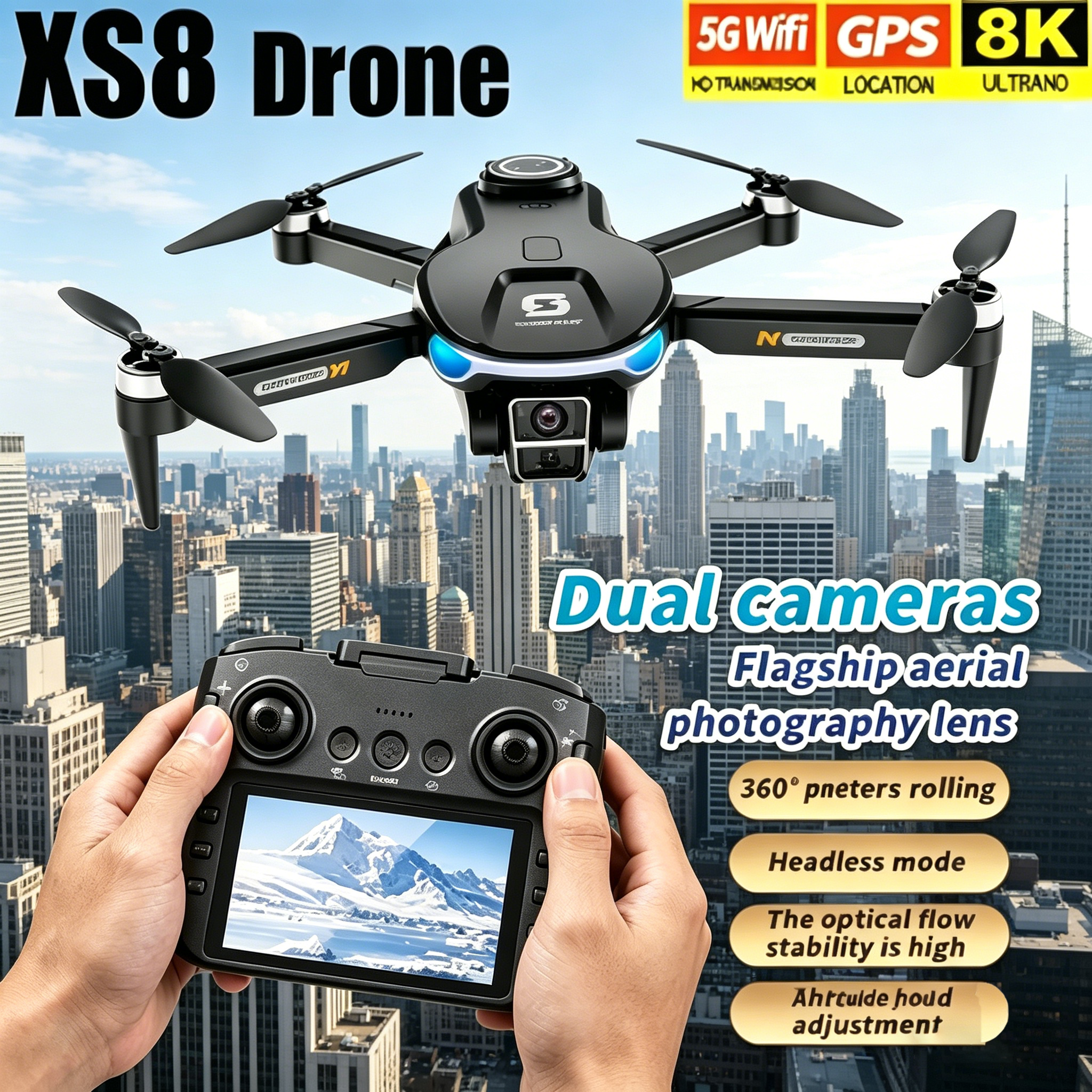 HD 8K Professional GPS Drone w - Drone Mapping incelemesi ve fiyatı