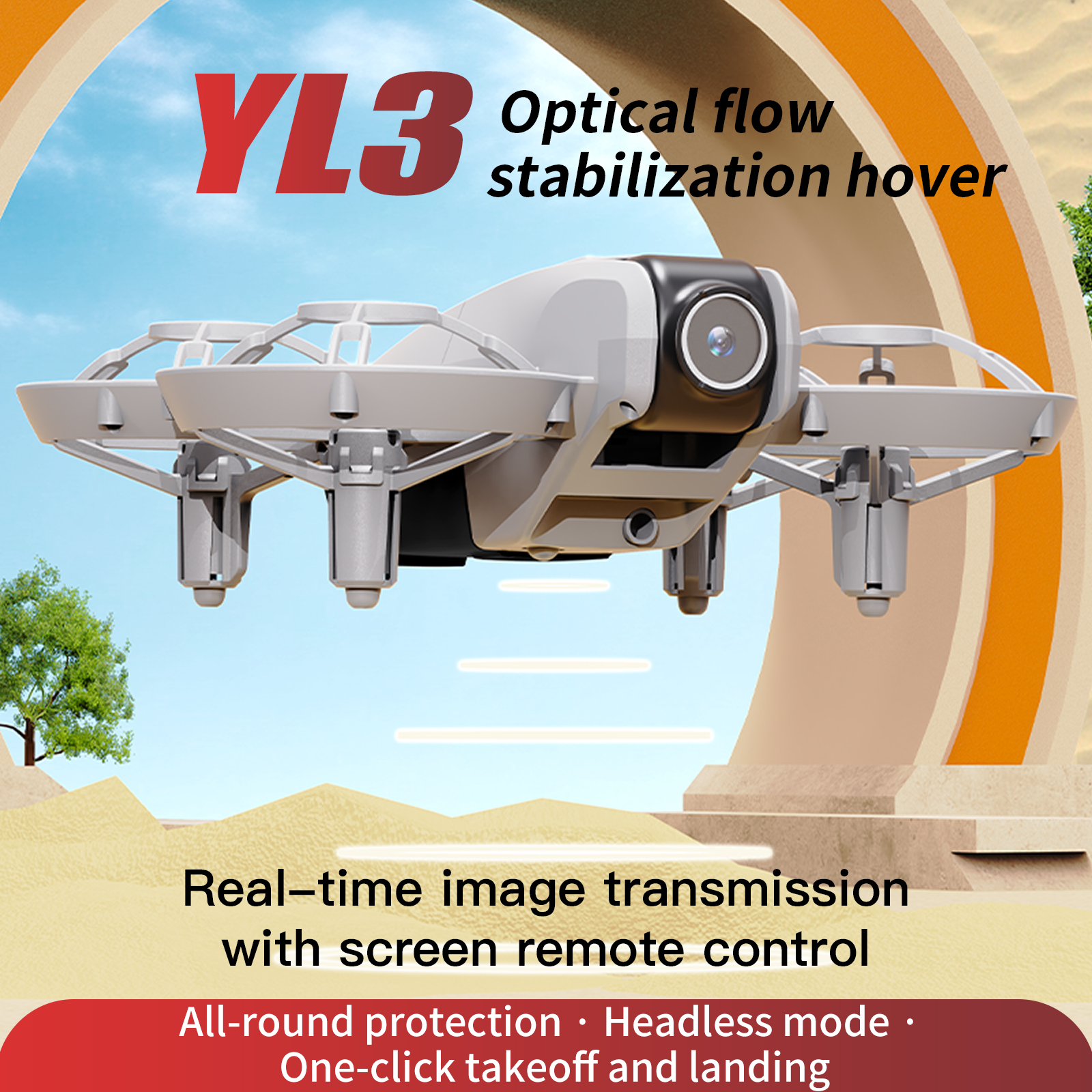 Optical Flow YT YL3 Mini Drone - Drone Video Production incelemesi ve fiyatı
